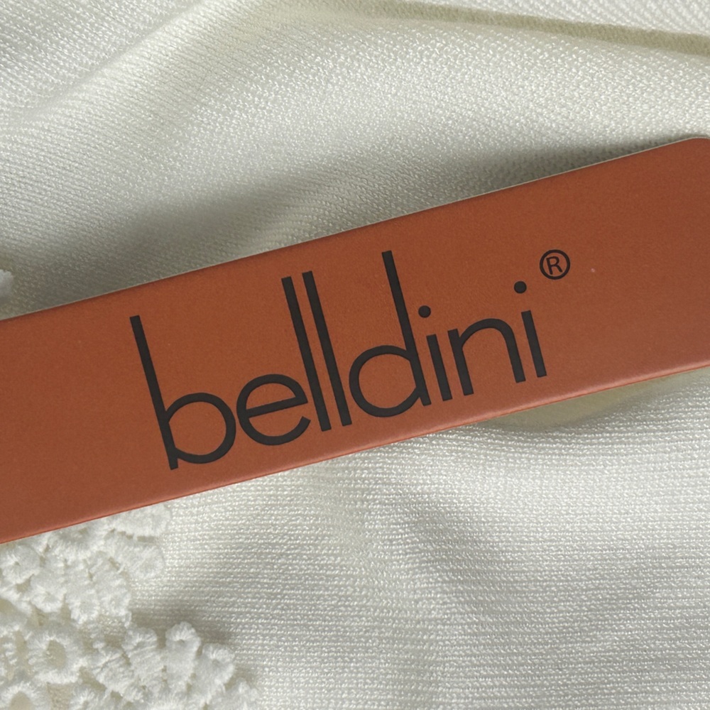 Belldini Top Off White / White Lace Long Sleeve Women's XL New - Picture 3 of 16